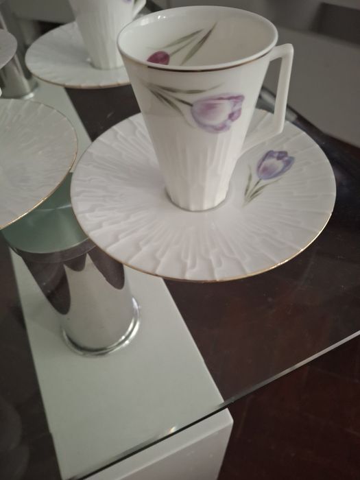 5 chávenas de café  casquinha d'ovo