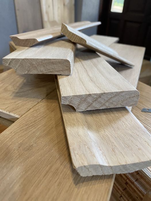 Listwy Dębowe Przypodłogowa Listwa Drewniana Producent Fala Cokół rozn