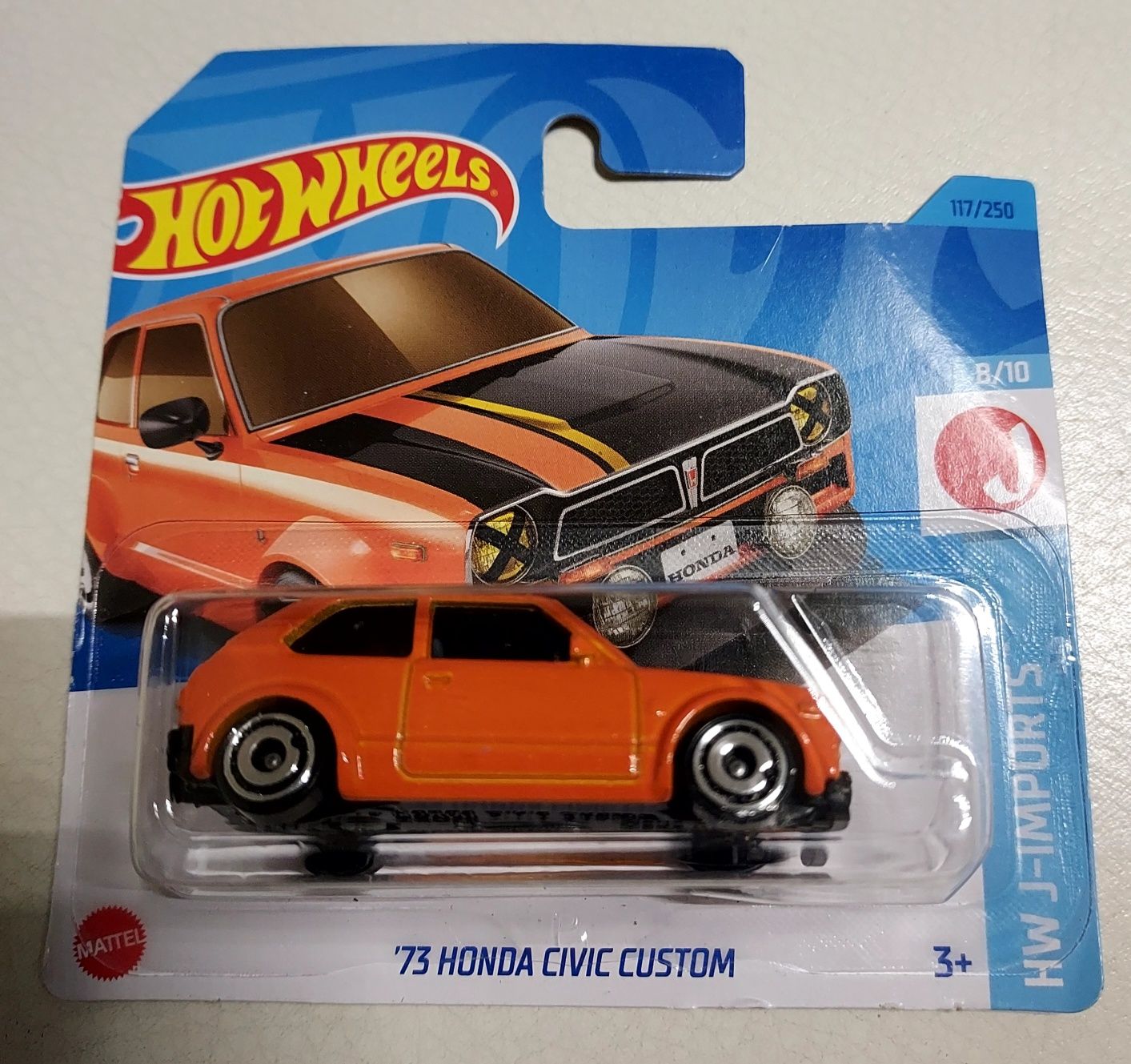 Honda Civic Custom 73' Hot Wheels nowy