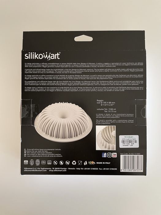 Forma/molde de silicone para bolos da marca SILIKOMART