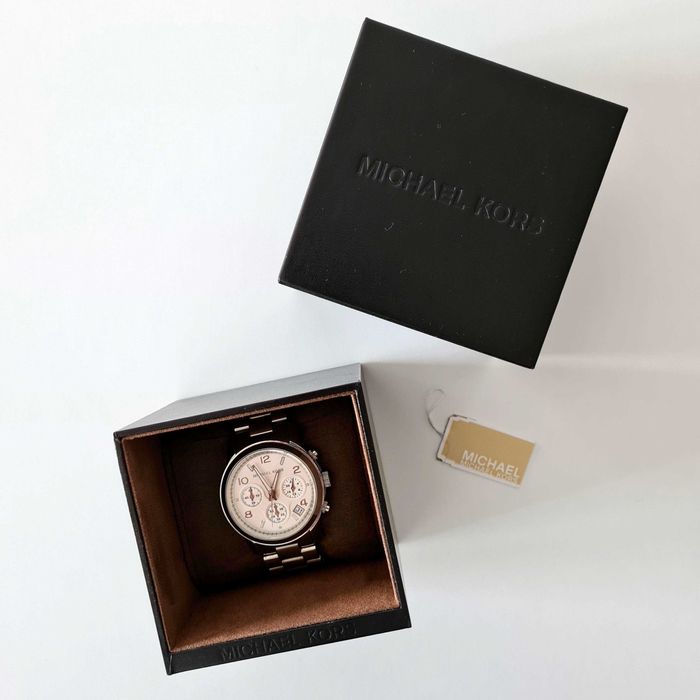 Michael Kors zegarek damski srebrny bransoleta