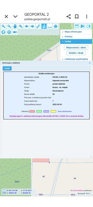 Działka rolna, ziemia rolna Rozstrzębowo