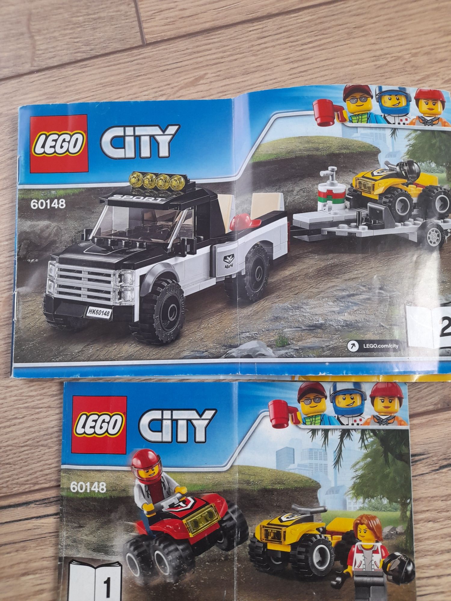 Klocki Wyścigowy zespół quadowy Lego 60148