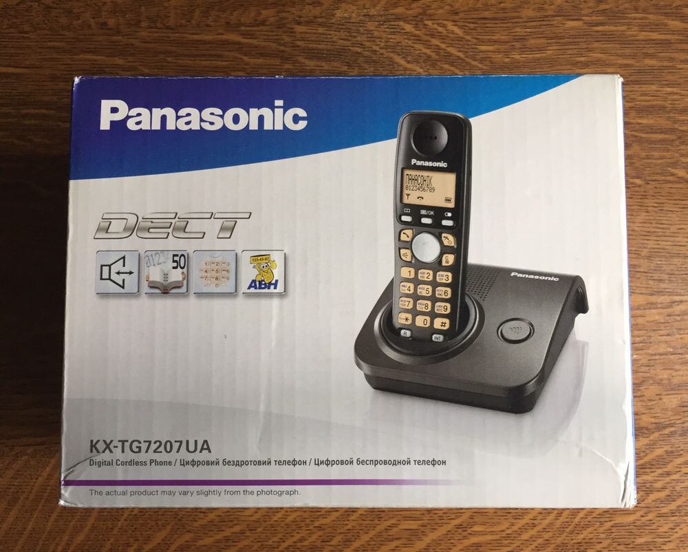 Panasonic Радио цифровой беспроводной телефон KXTG 7207 UA