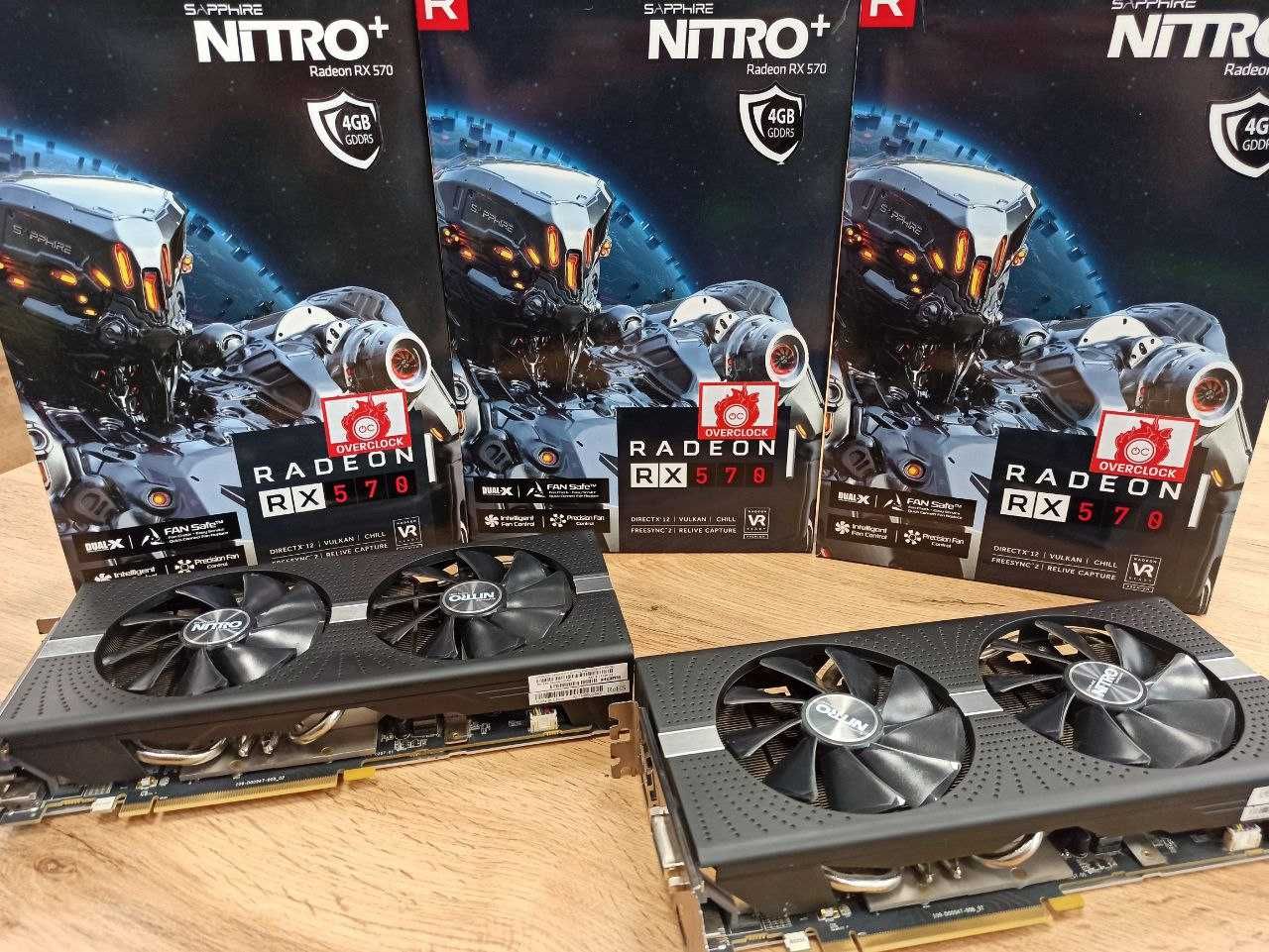 Доступна відеокарта AMD Radeon Sapphire RX 570 4Gb Nitro+ ГАРАНТІЯ