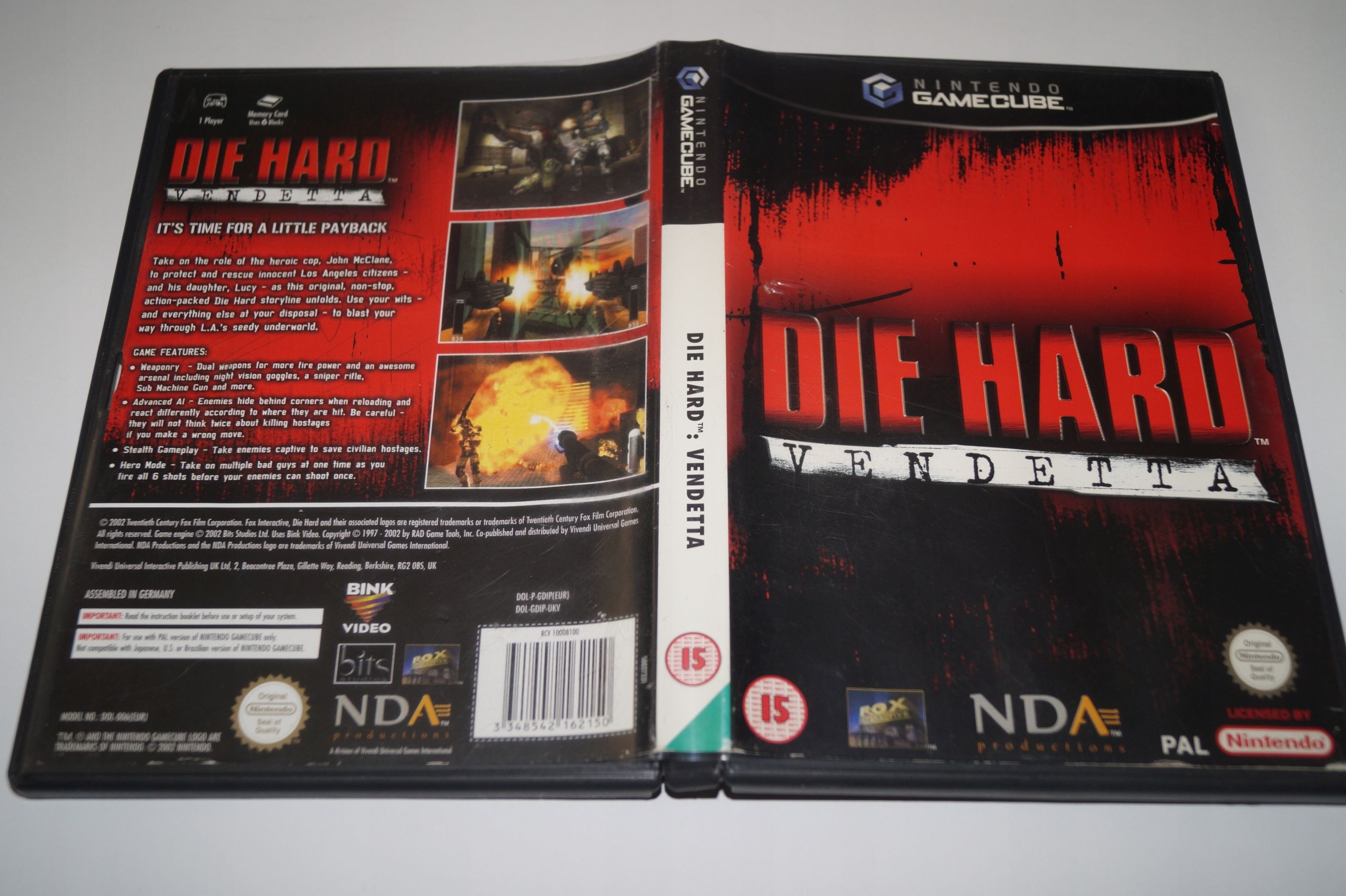 Gra Die Hard Vendetta Nintendo Gamecube