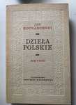 Dzieła Polskie Tom Ii Jan Kochanowski