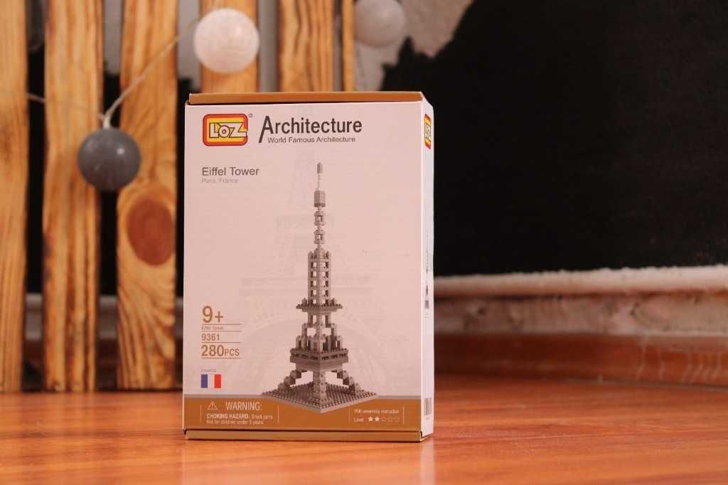 Klocki LOZ Architecture Eiffel Tower Paris France Polecam