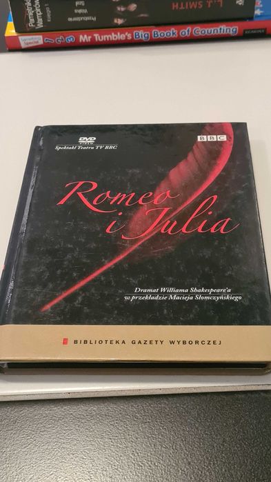 Lektura Romeo i Julia książka z płytą cd dvd