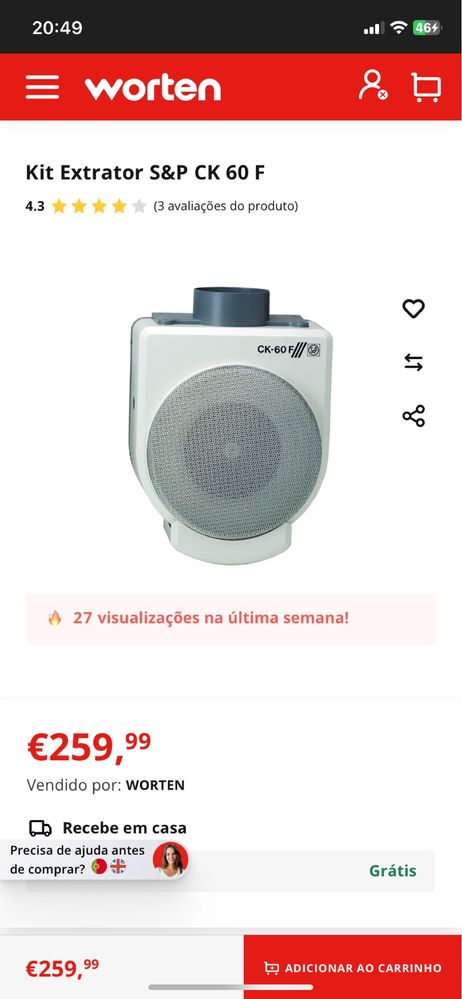 Exaustor  de cozinha  novo   Mp interessados