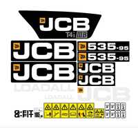 Наклейки jcb 3cx, jcb 4cx, jcb 531-70, js, manitou, cat, Bobcat, Case