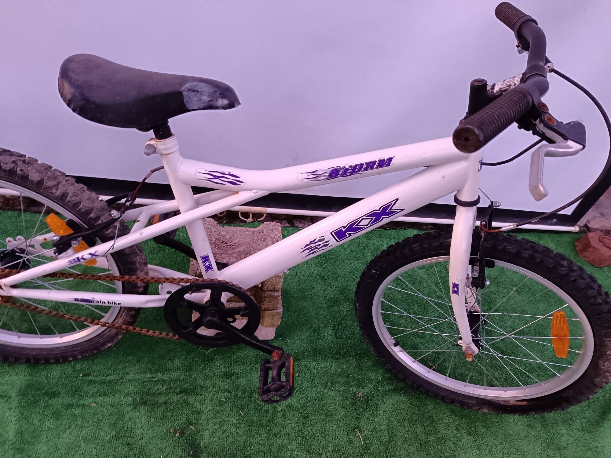 Bicicleta branca