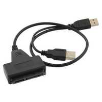 Kabel Sata Adapter Usb 2.0 Dc 5.5 5V