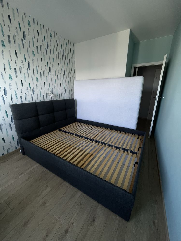Łóżko z pojemnikiem 160x200, M&K Foam Koło