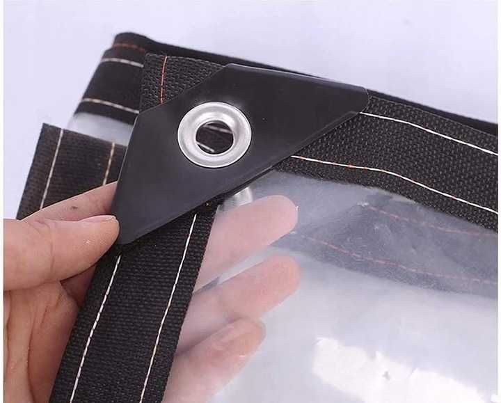 Plandeka Ogrodowa Tarasowa Przezroczysta Ogrodu 1x2m i INNE ROZMIARY