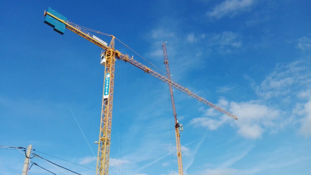 Gruas Anticolisão entre gruas e outros obstáculos