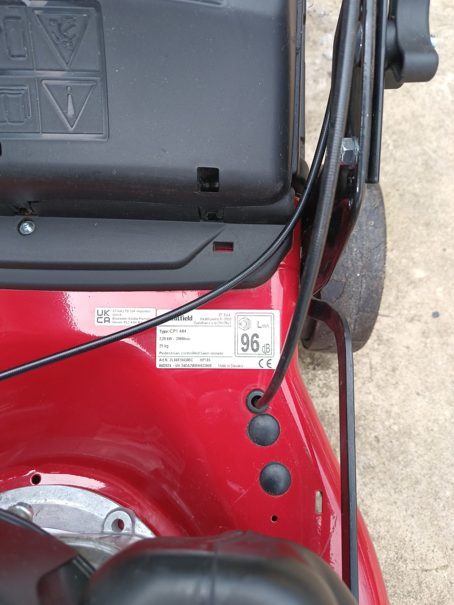 Kosiarka spalinowa Mountfield SP185 139cc Stiga