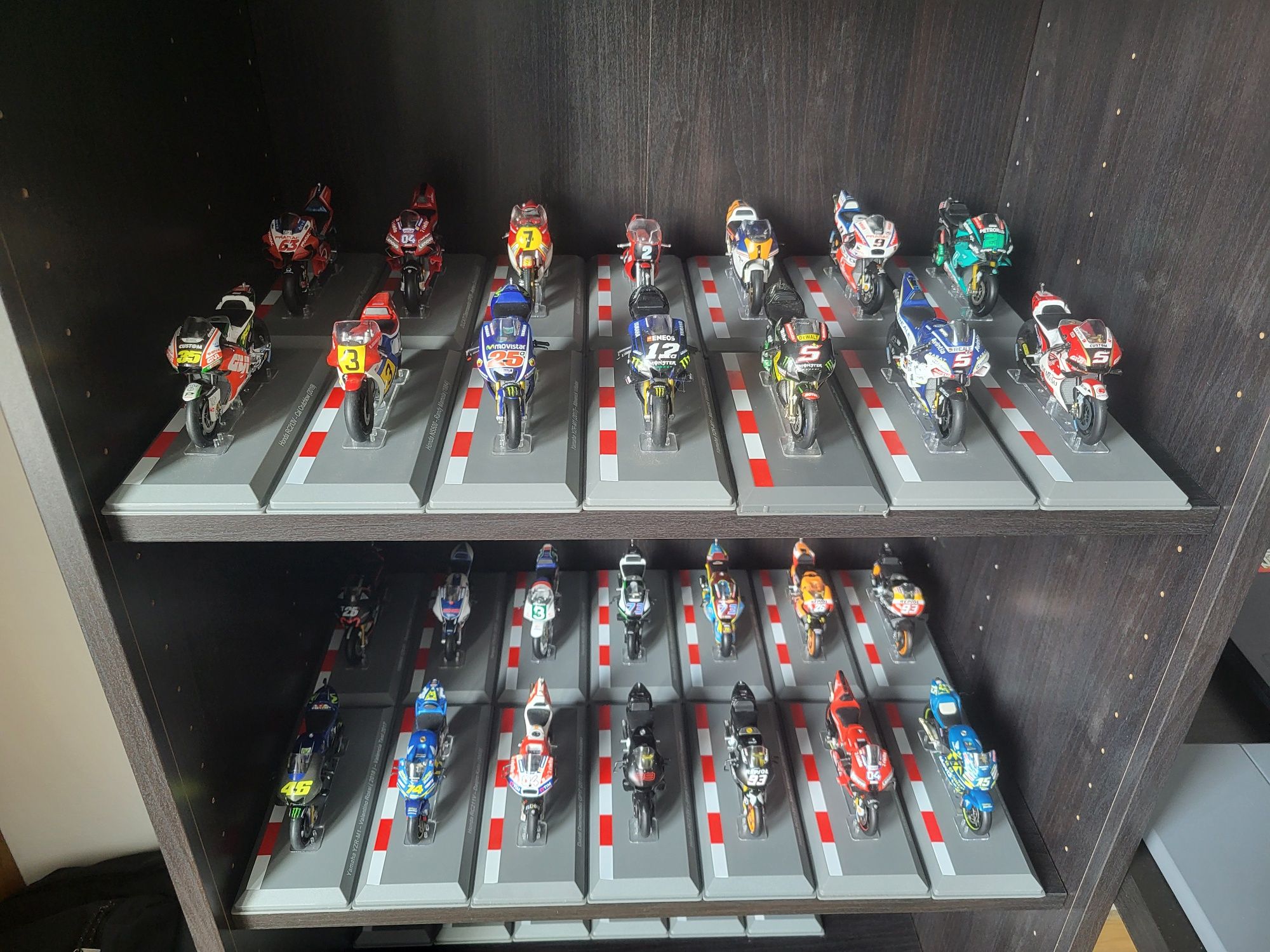 Motas MotoGP escala 1:18 coleção Planeta DeAgostini