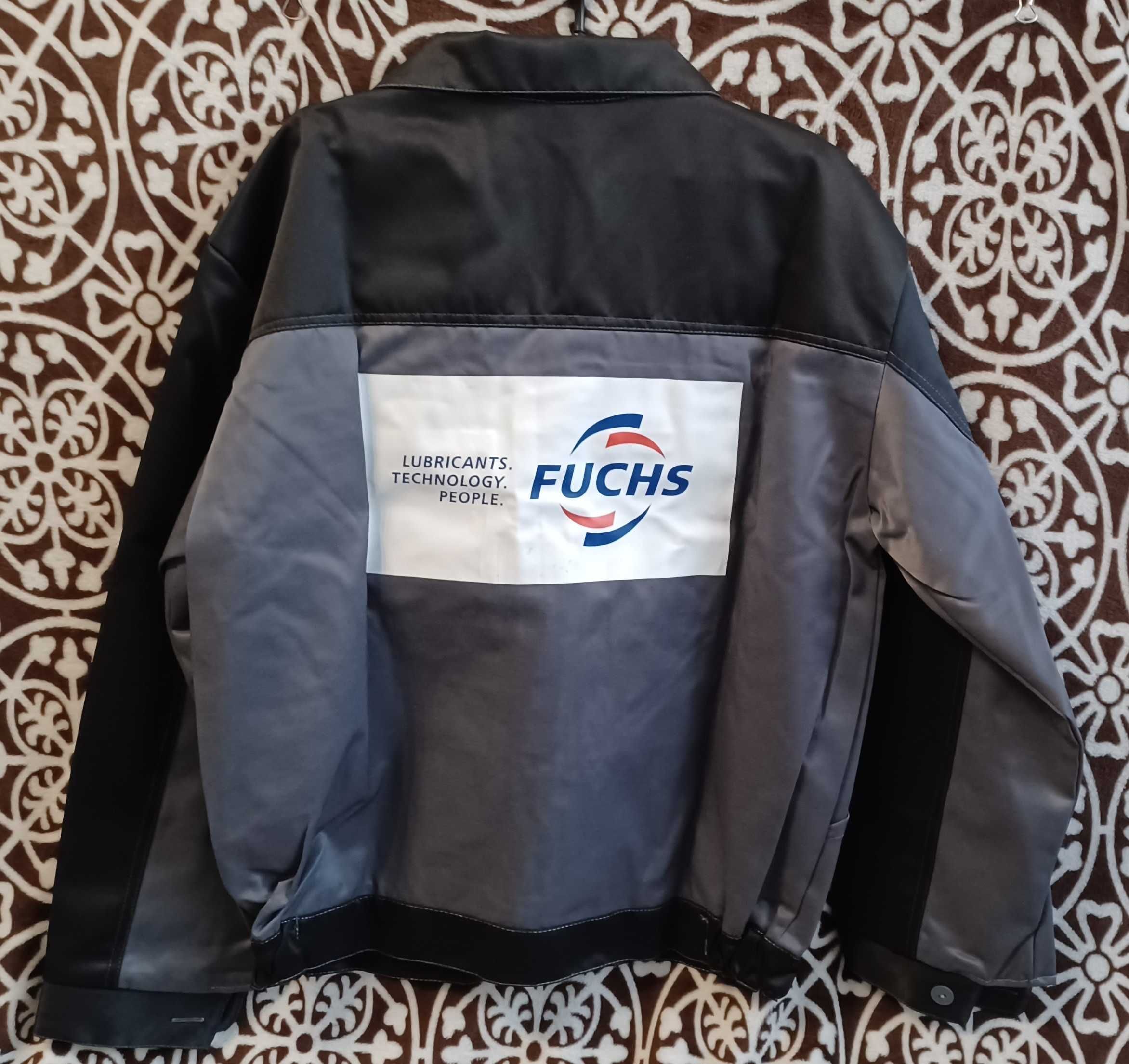 Nowe Ubranie robocze sama bluza z nadrukiem Fuchs - rozmiar L