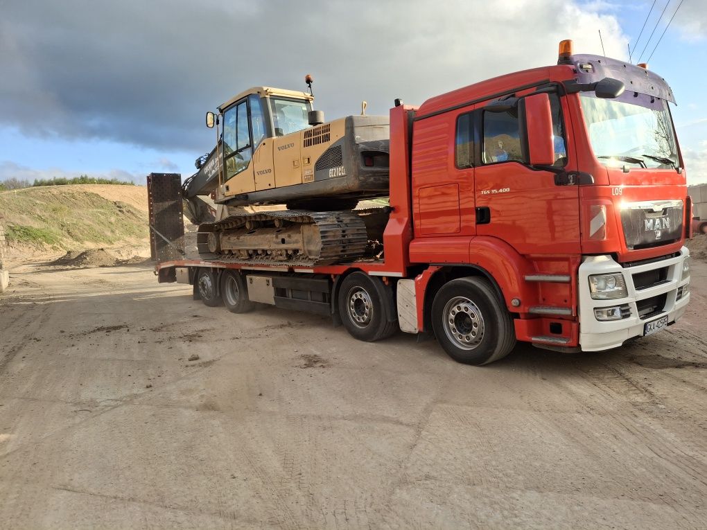 Laweta transport pomoc drogowa maszyny budowlane,rolnicze wozki 21 ton