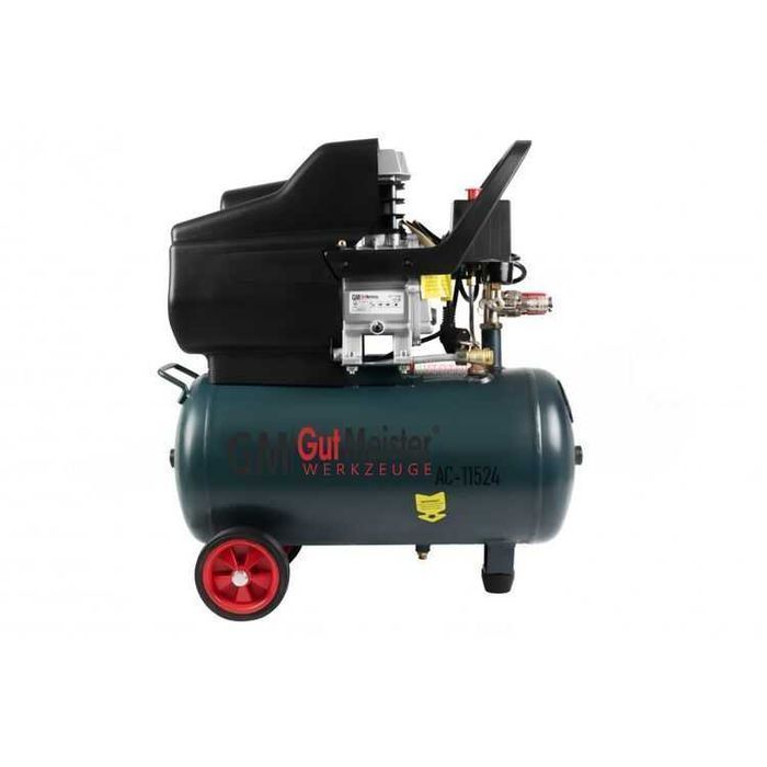 Компресор 24л, 2HP, 1.5кВт, 220В, 8атм, 198л/хв GUT MECHANIC AC-11524