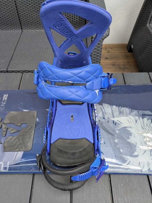 K2 Nemesis 164 duża długa deska snowboardowa snowboard wiązania XL