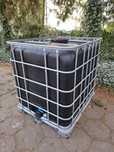 CZYSTY Zbiornik 1000l IBC czarny UV mauser mauzer baniak na wodę