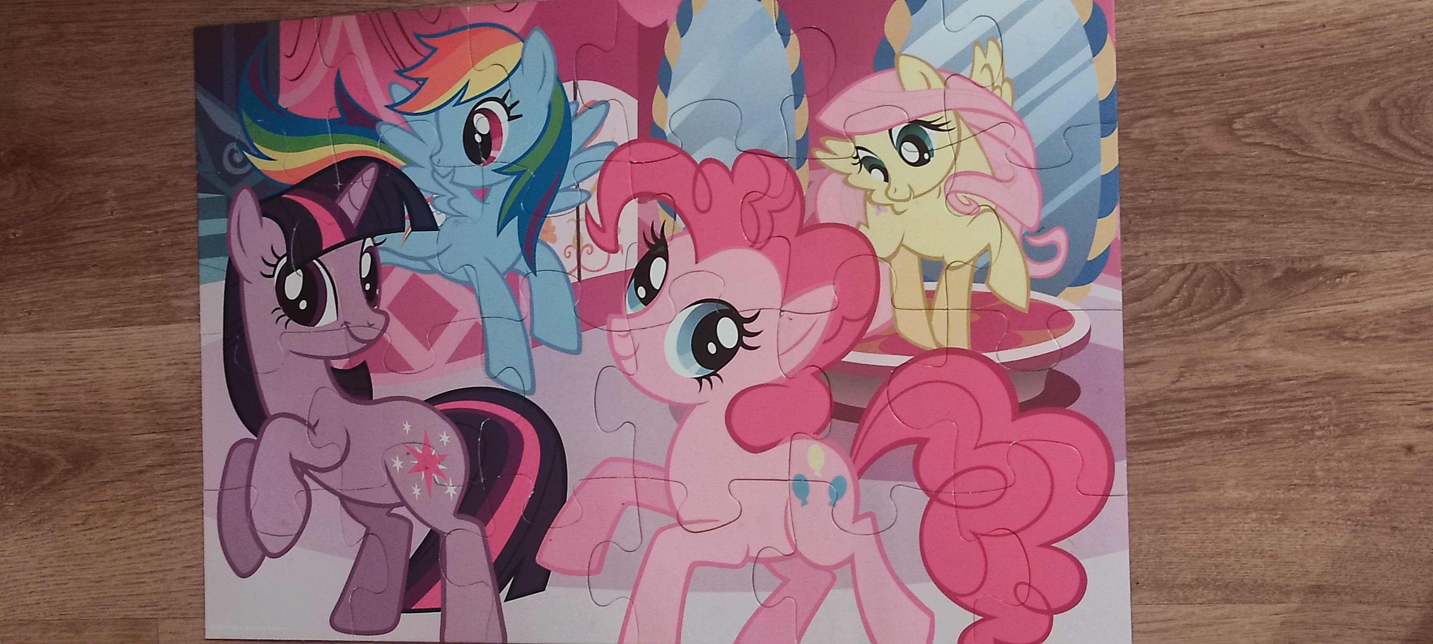 Puzzle Maxi koniki pony 24 elementy