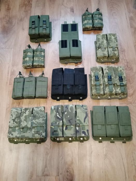 Подсумок разгрузка АК тройной цельный подсумки сброса двойной РПК