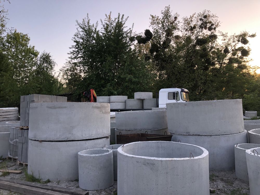 Залізобетонні кільця,кришки,дніща,стакани і т.д