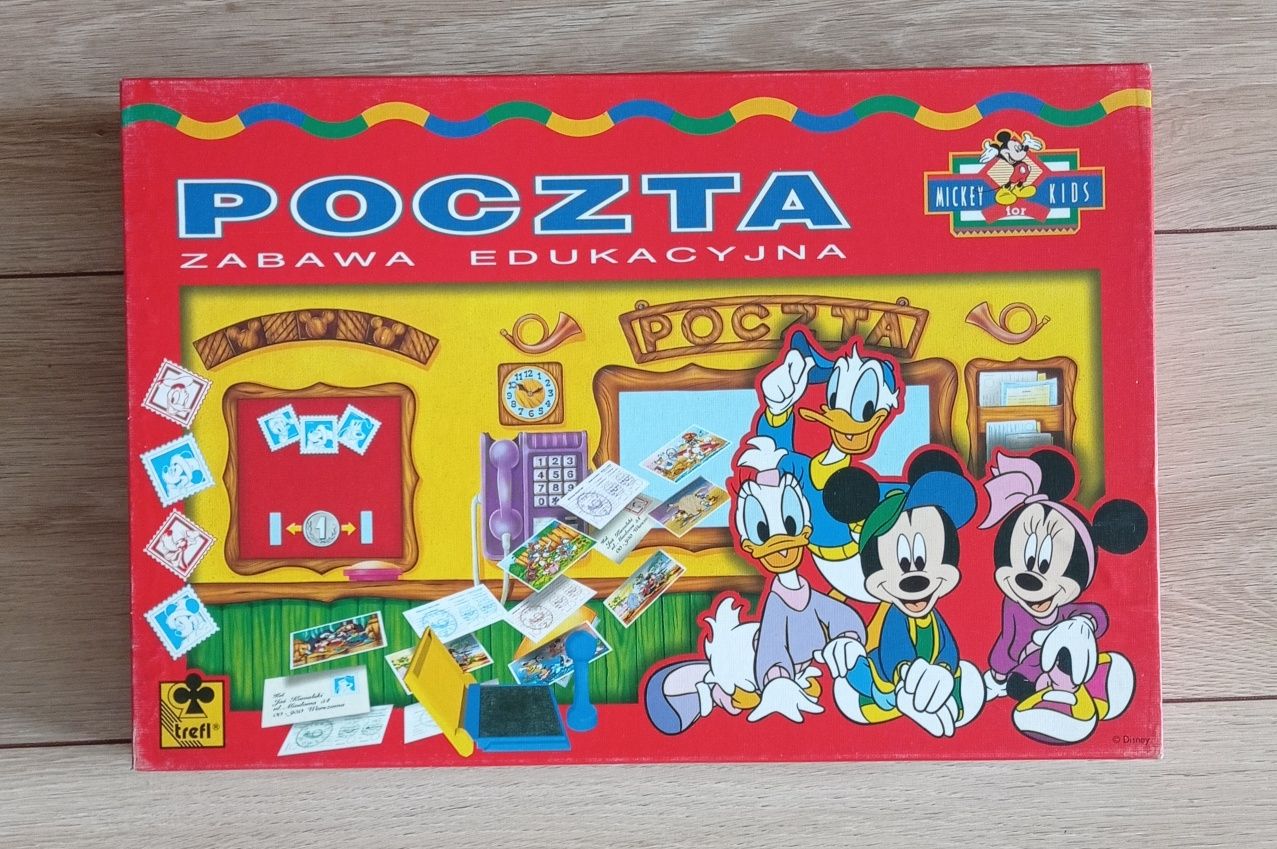 Zestaw poczta Disney zabawa edukacyjna Mickey trefl kolekcjonerska