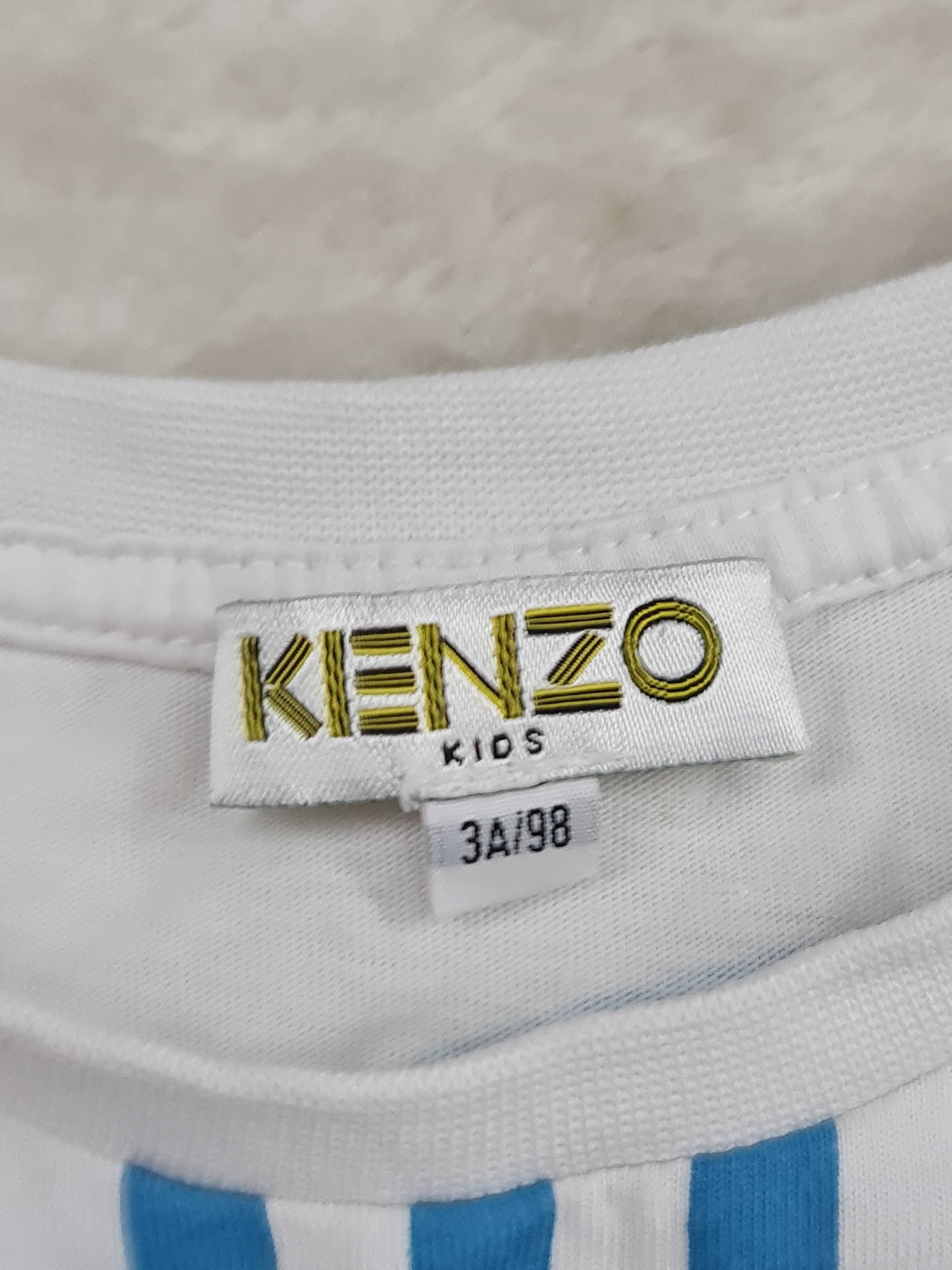 Koszulka T-shirt Kenzo Kids Paris Rozmiar 92 - 98 na Wiek 2 a 3 Lat