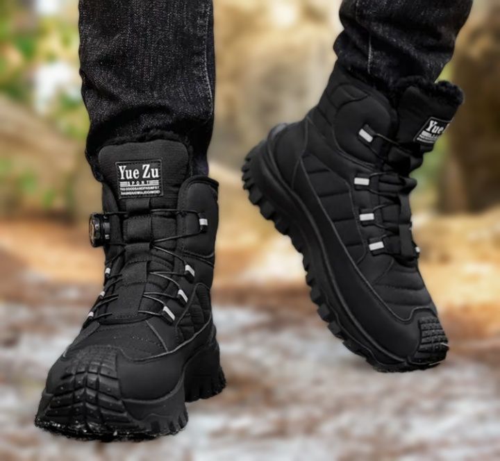 40р./26 см. Зимові  термо черевики на хутрітна хлопчика підліткові