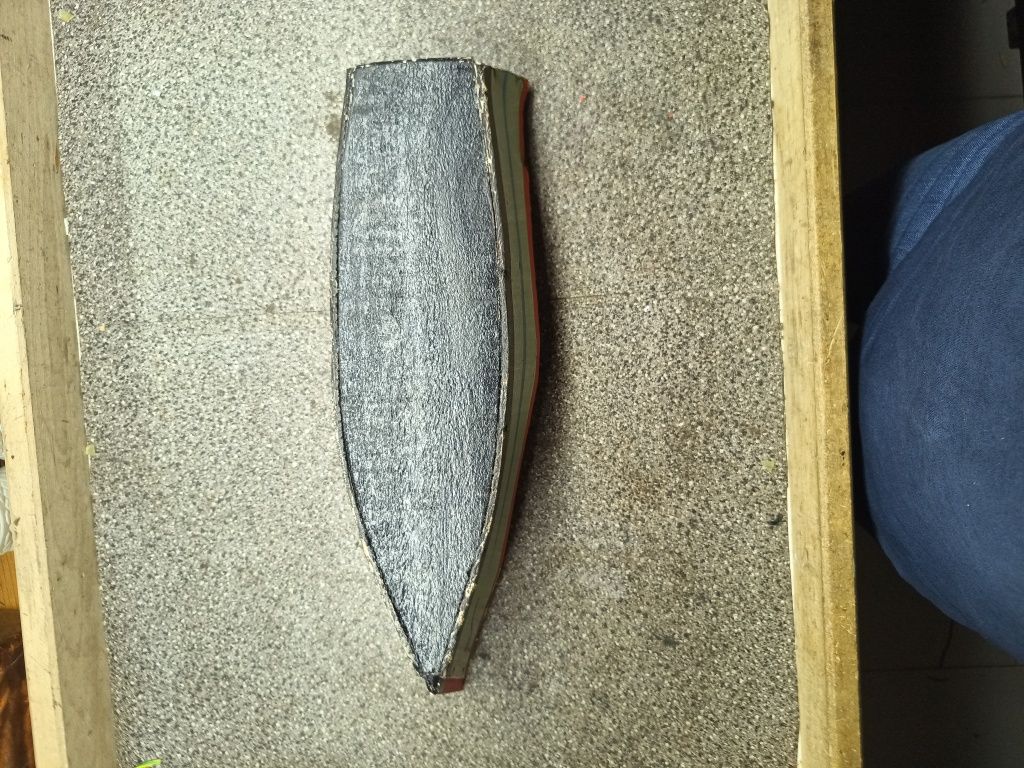 Barco madeira 40cm alusivo a nazaré