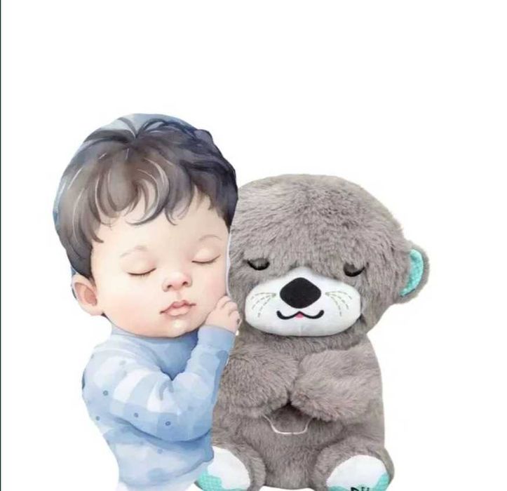 Wydra Szumiś Oddychająca przytulanka maskotka uspokajacz miś 32