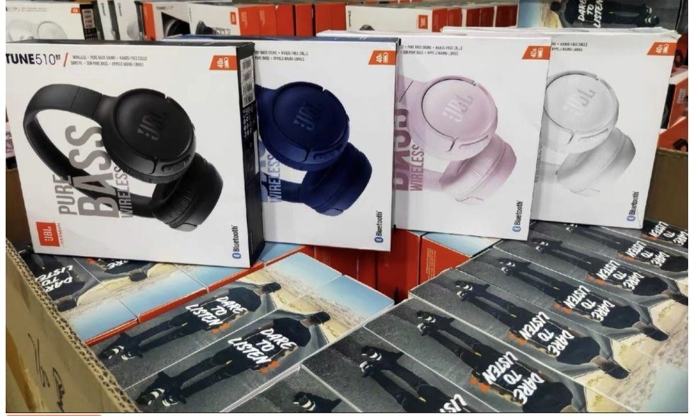 Fone JBL Tune 510BT Preto – Novo