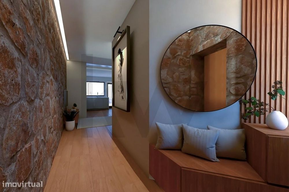 Moradia T1 Renovada com Jardim e Pátio na Rua Monte de São Gens 110,