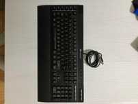 Teclado GAMING da Crosshair USB com APOIO pra pulso INCLUÍDO (K55 RGB)