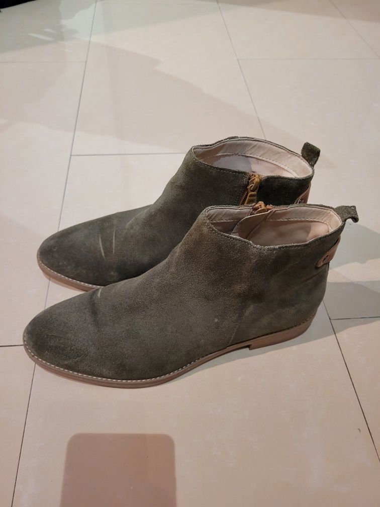 Botki zamszowe r.41