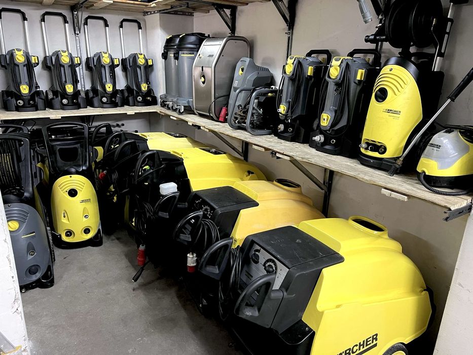 Myjki ciśnieniowe Karcher HD HDS 230V 400V gorąca woda •wolnoobrotowe