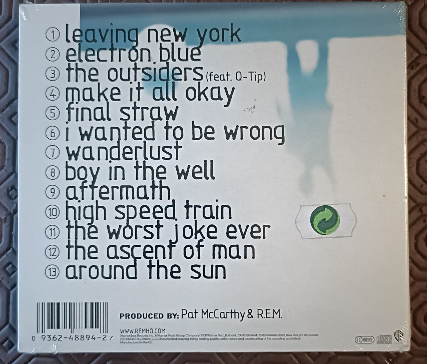 CD  -  REM ... around the sun