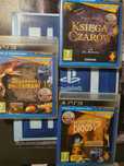 Księga czarów + gra Ps3 /Psi detektyw Wędrówki z Dinozaurami  Move