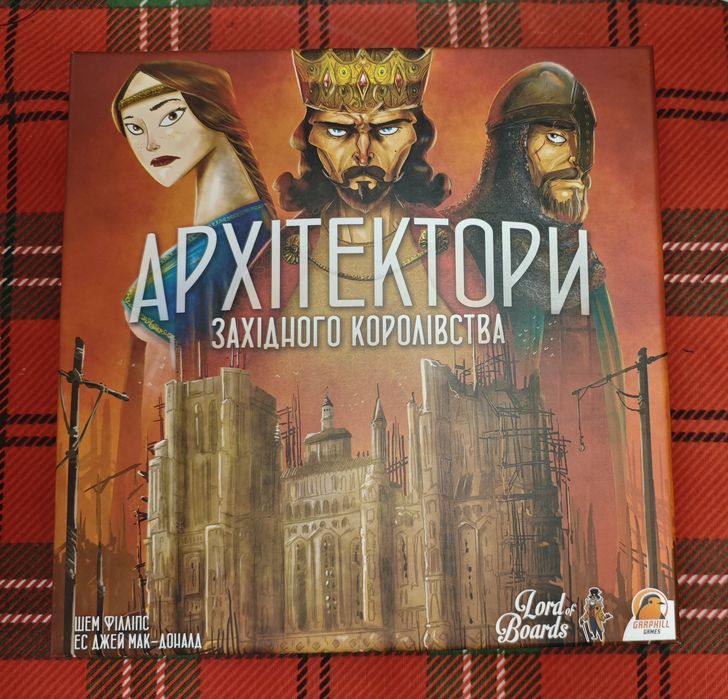 Архітектори західного королівства настільна гра
