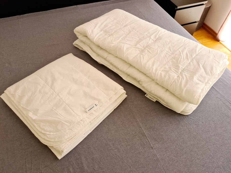 Conjunto de capa e 2 edredões IKEA 240x220