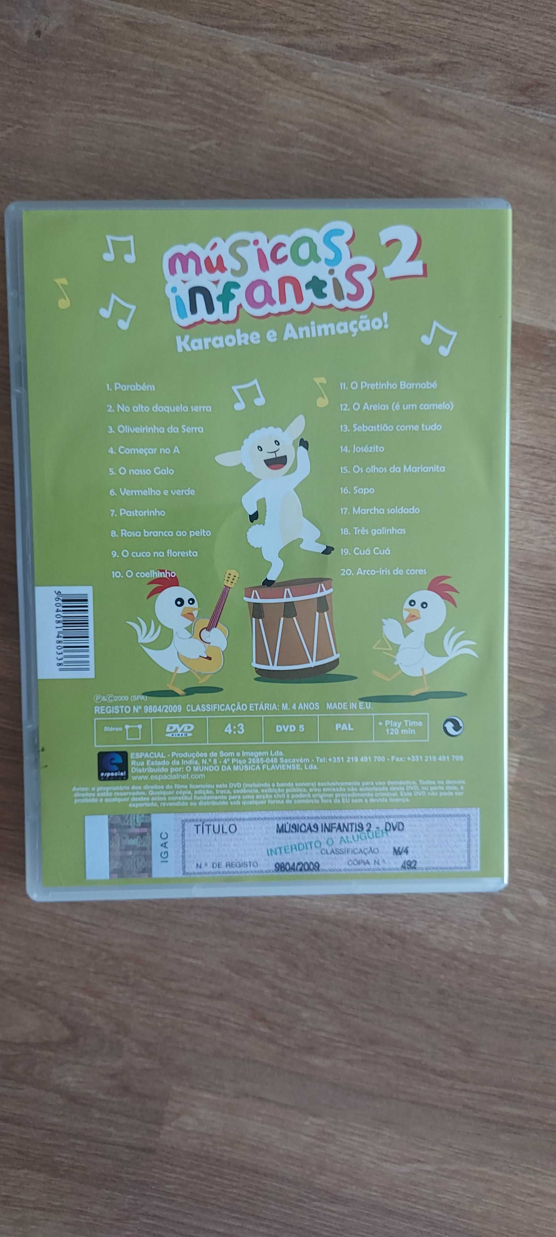 Vendo DVD  Músicas Infantis - 2