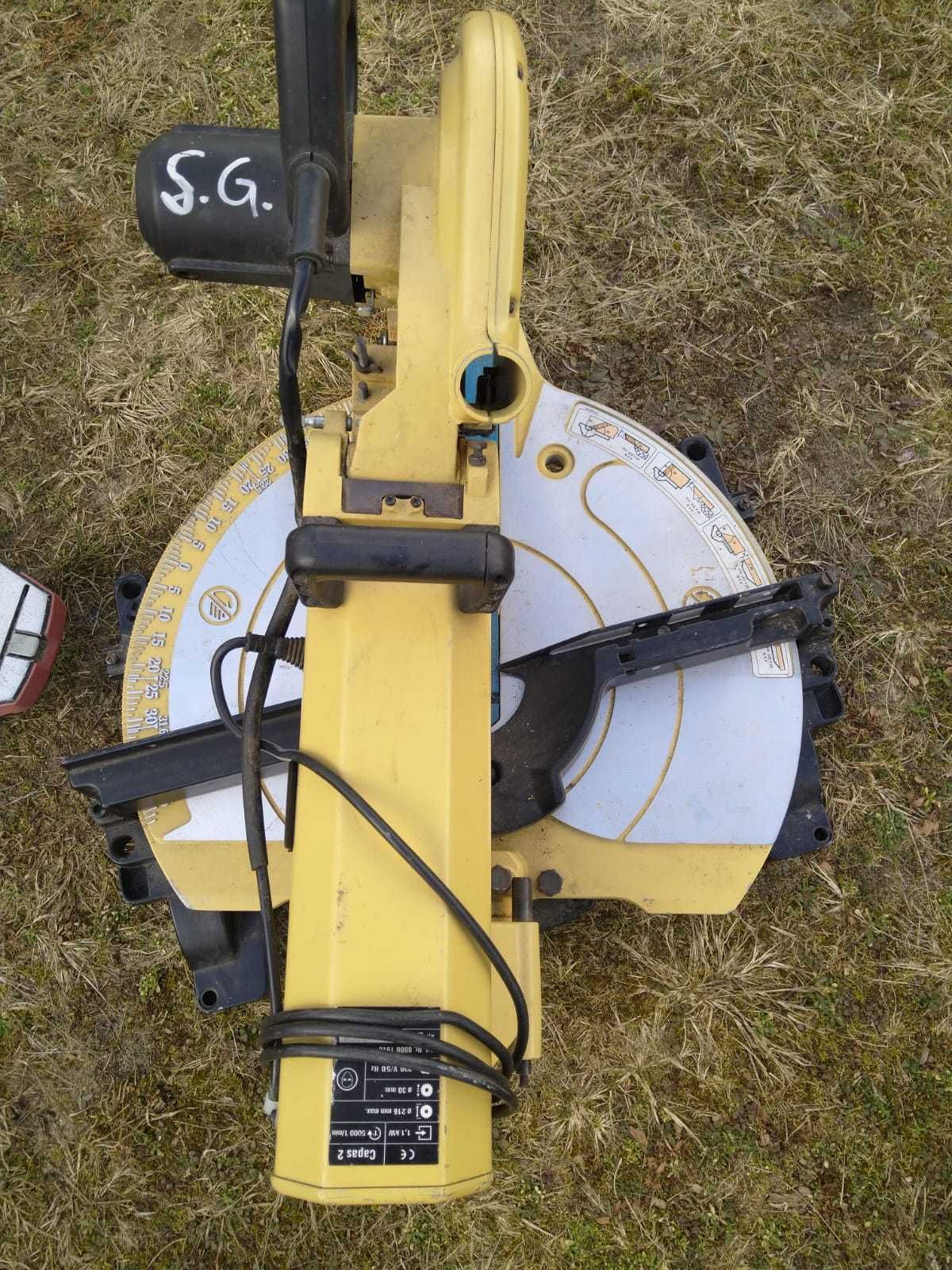 2X -Piła  ukośnica z posuwem Metabo    scheppach capas 2