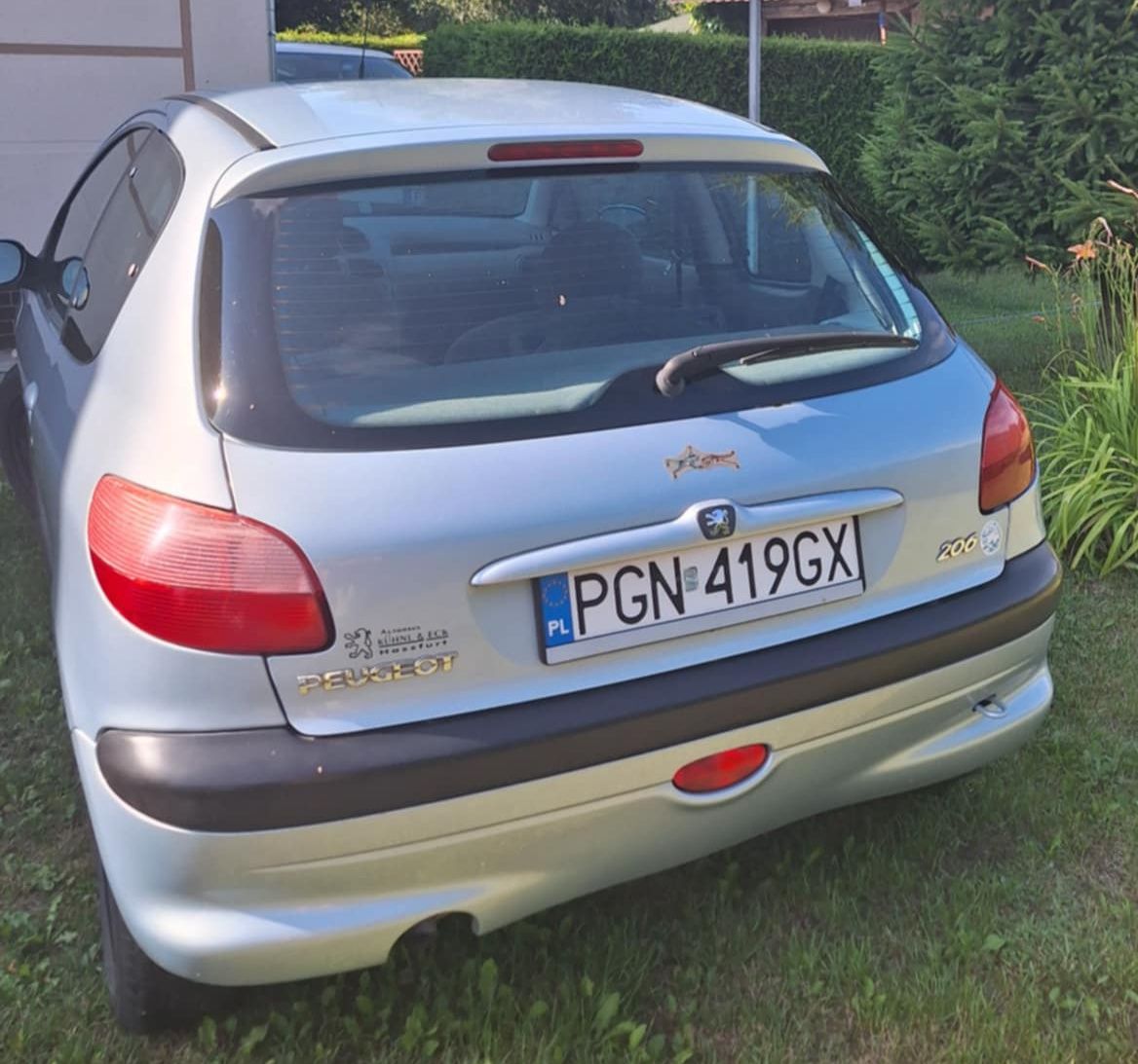 Peugeot 206  1.1, 72 KM, Pb