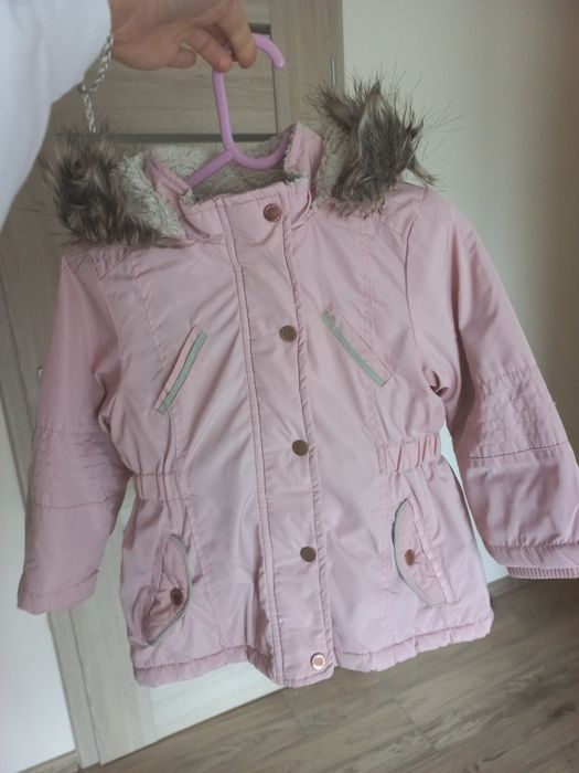 Kurtka jesienno zimowa dla dziewczynki 92