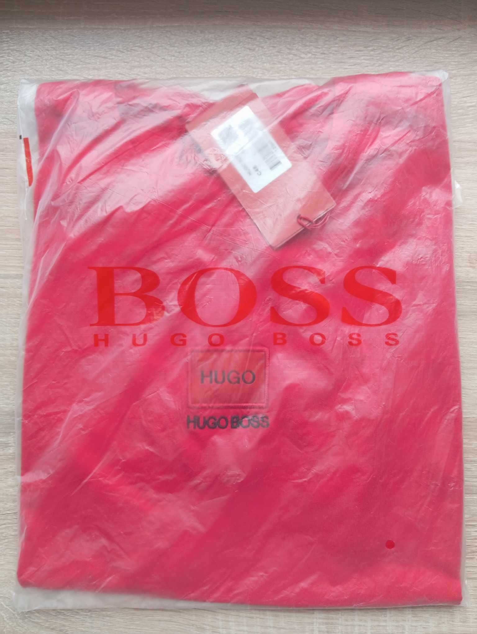 Koszulka Hugo Boss, t-shirt classic czerwony L, nowość!