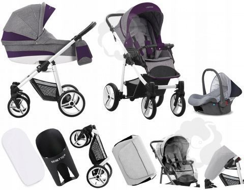 Bebetto Vulcano zestaw 2w1 lub 3w1 świetna amortyzacja !!!